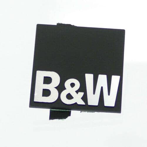 BOWER Part# BB10745 Badge Aluminuim (Black) - Genuine OEM