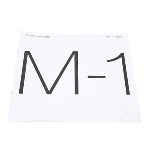 Bowers &Wilkins M1 Mkii Owners Manual - II13307