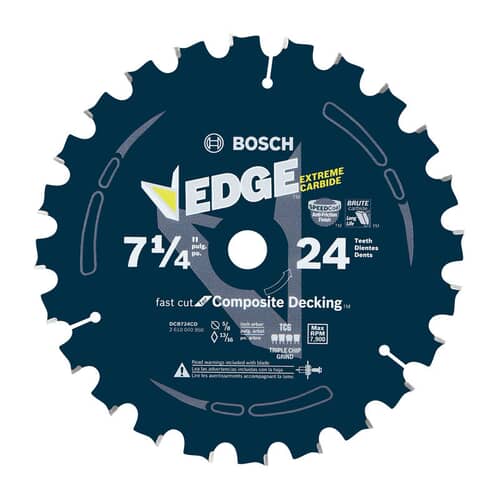 Bosch Tools 7 1/4 X 24T Framing Csb Displ - DCB724C10