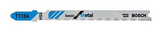 Bosch Tools 3 L X Thick - 17-24 Tpi T-Sha - T118A