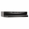 Broan Part# 413023 ADA Capable Non-Ducted Under-Cabinet Range Hood, 30-Inch, Black (OEM)