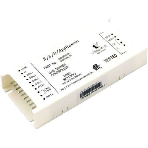 Bosch Part# 00645446 Gas Simmer Controller SQ-120Q, 200mm (OEM)