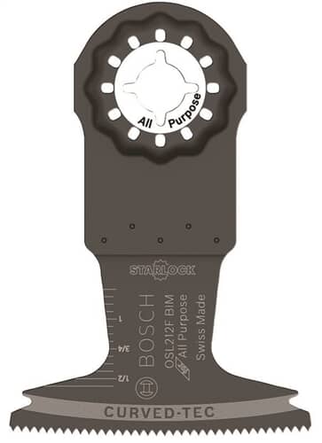 Bosch Tools Starlock 2-1/2 Bim Plunge Bld - OSL212F