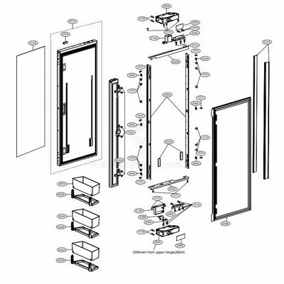 LG Front Plate Assembly - AGU76208801