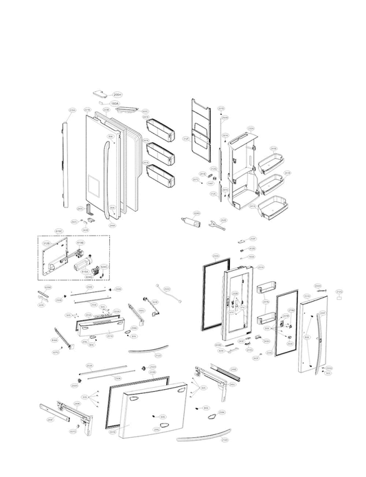 LG Part# 1SZZJA3016C Screw - Customized - Genuine OEM