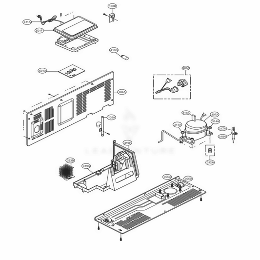 LG Part# EBR87145167 Electronic Control Board - Genuine OEM