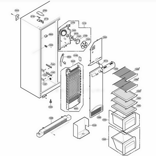 LG Heater,Sheath - 5300JB1103A