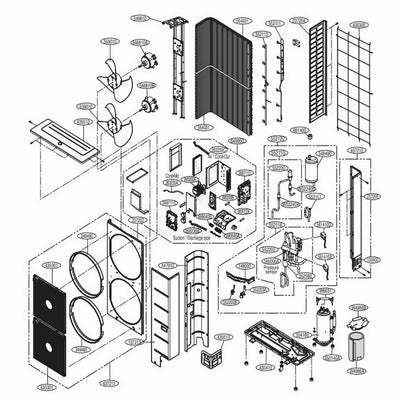 LG Expansion Tube Assembly - AJR36388606