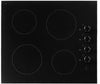 Blomberg 7735687901 24 Inch Smooth top Electric Cooktop with 4 Heating Zones, Residual Heat Indicator Lights - Cte24400