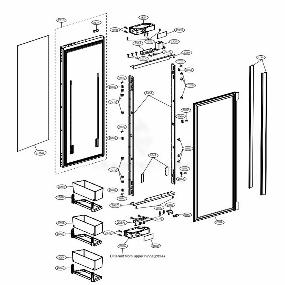 LG Part# MCR64555219 Control Decor - Genuine OEM