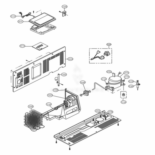 LG Part# EBR85624980 Main Power Control Board - Genuine OEM