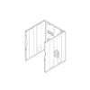 Speed Queen Part# D517566 Rear Panel - Genuine OEM