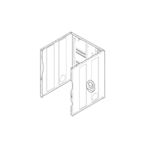 Speed Queen Part# D517566 Rear Panel - Genuine OEM