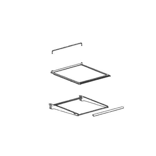 Samsung Part# DA97-13241D Sliding Shelf Assembly - Genuine OEM