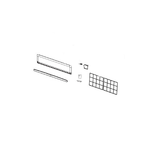 Samsung Part# DB92-02107W Front Panel Assembly - Genuine OEM