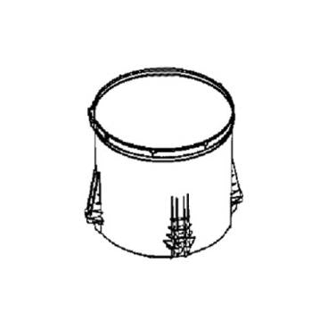 Samsung Semi Outer Tub Assembly DC97-19565H