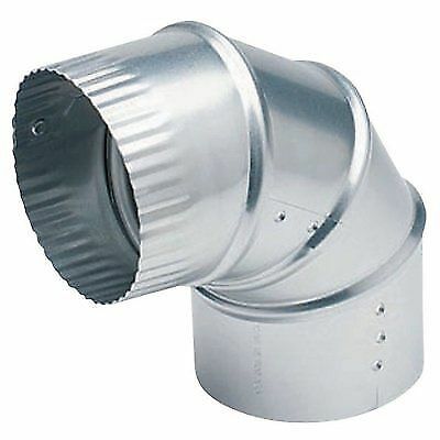 Deflect-o Part# DE904C Aluminum Adjustable Elbow, 4in dia x 90 deg x .016in (OEM)