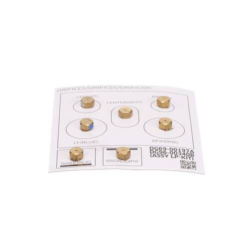Samsung Liquid Propane Gas Conversion Kit DG96-00340B