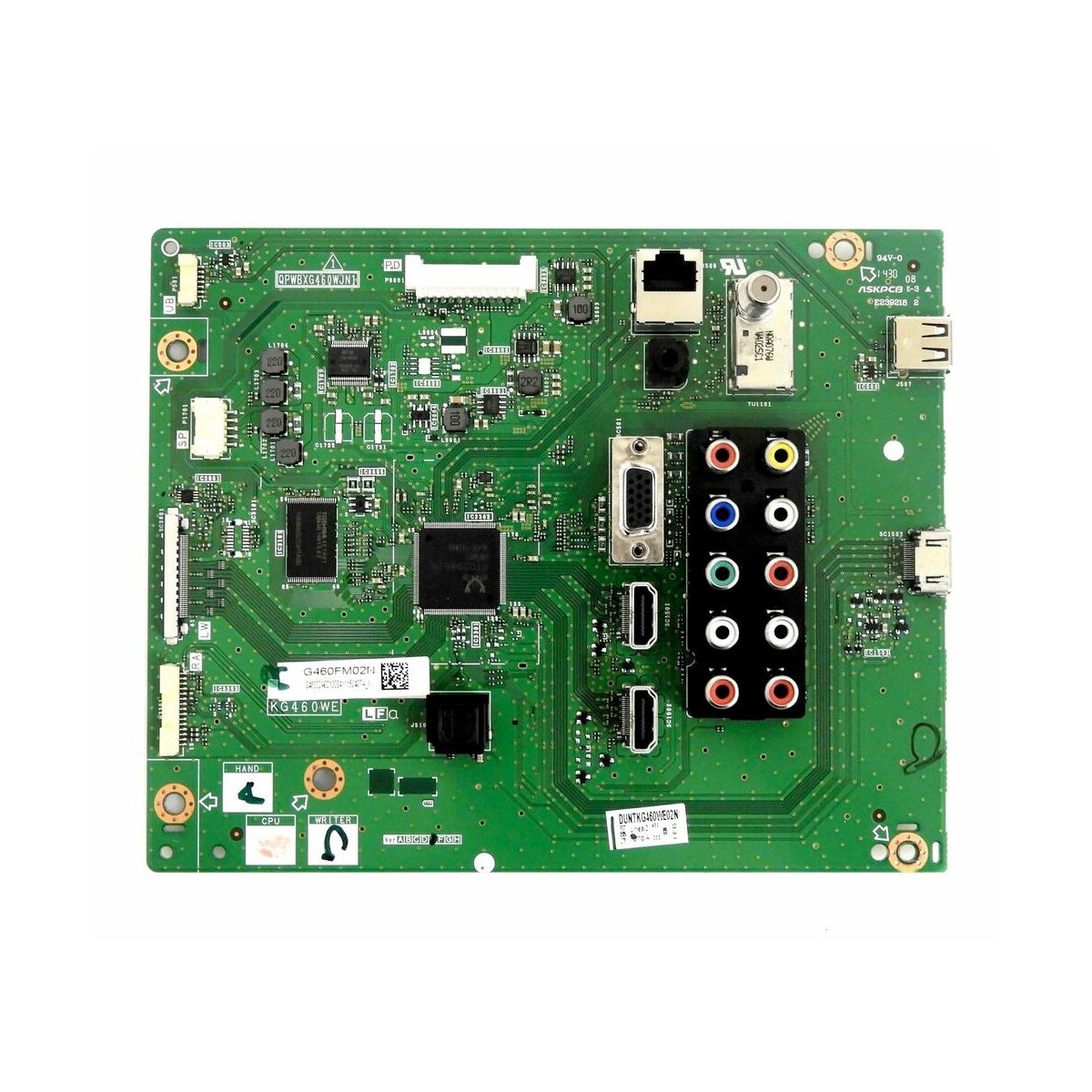 Sharp Part# DKEYMG460FM02N Main Control Unit - Genuine OEM