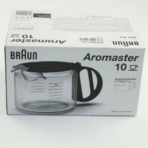 Delonghi Kfk10 Att Braun 10Cup Glass-Ca - 0X64087793