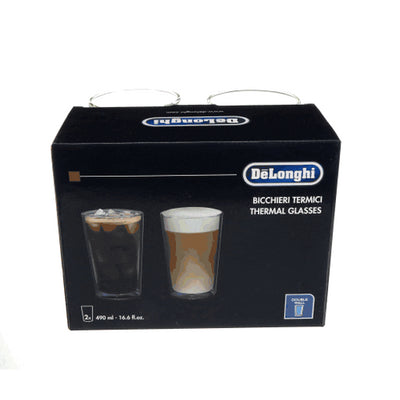 Delonghi 2 X 490Ml Glasses For Cold Dri - AS00001404