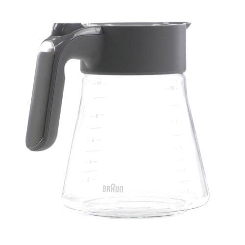 Delonghi Glass Carafe 10 Cups Braun - AX13210009