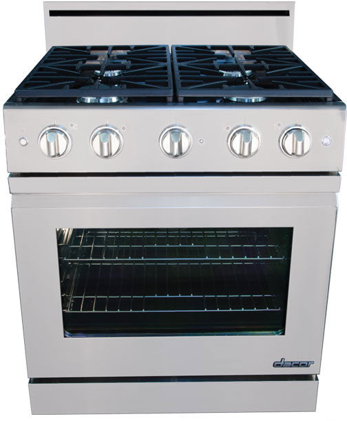 Dacor DR30GFS/LP/H 30 Inch Freestanding Gas Range with Convection