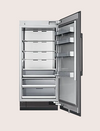 Dacor DRR36980RAP/DA  36-Inch Column Refrigerator Panel Ready