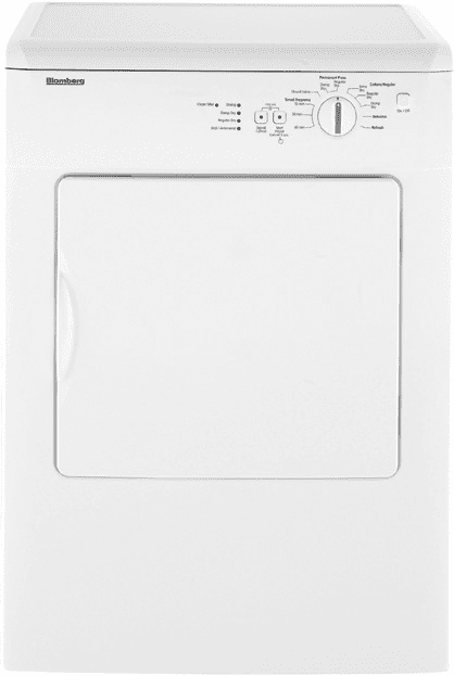 Blomberg 7185881100 24 Inch Front-Load Electric Dryer with 3.67 cu. ft. Capacity, 11 Programs - Dv16540 Nbl00