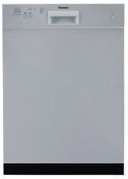 Blomberg 7694189571 Full Console Dishwasher with 5 Wash Levels, 4 Programs, 4 Wash Temps, 3-Way Euro Filter System - Dwt 14240 Nbl00