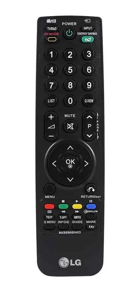 LG Remote Controller Assembly - AKB69680422