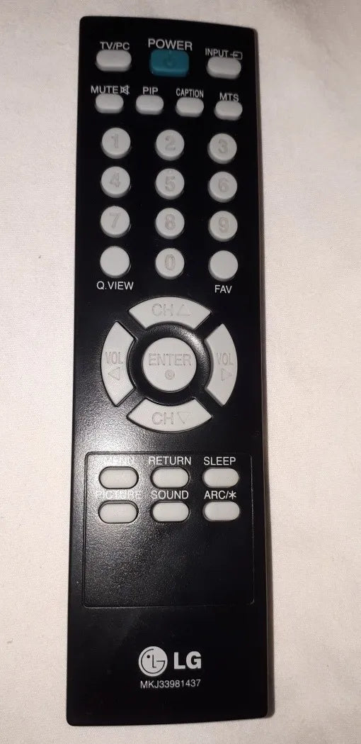 LG Remote Controller - MKJ33981437