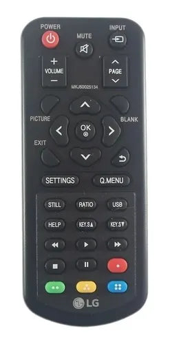 LG Remote Controller - MKJ50025134