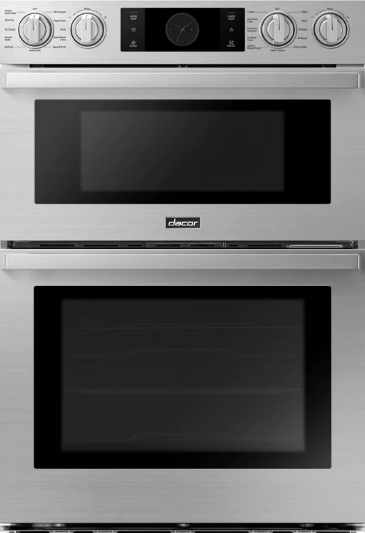 Dacor DOC30P977DS/DA  30-Inch Combination Wall Oven With Steam Transitional Silver Stainless