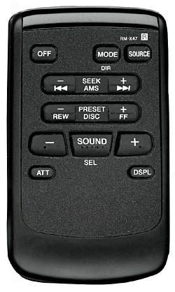 Sony Remote Control (Rm-X47) - 1-467-559-81