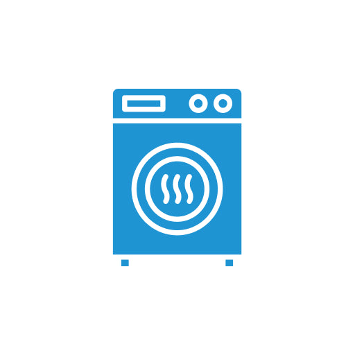 Midea MLE47A3AGG 6.7 Cu. Ft. High-Capacity Vented Electric Dryer, Metallic Grey