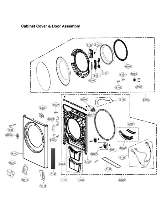 LG Part# AAN73349757 Base Assembly - Genuine OEM