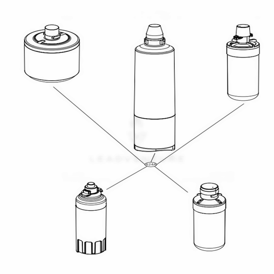 LG Part# 5231JA2006G Water Filter Assembly - Genuine OEM