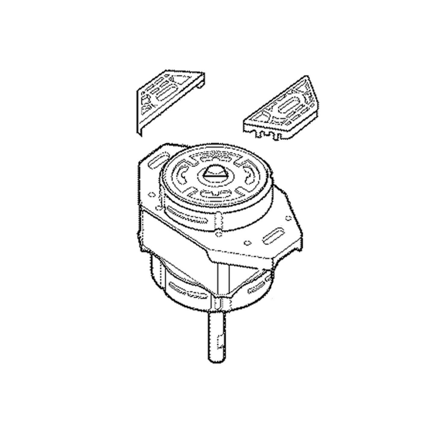 LG Part# EAU52205503 Motor Assembly - Genuine OEM