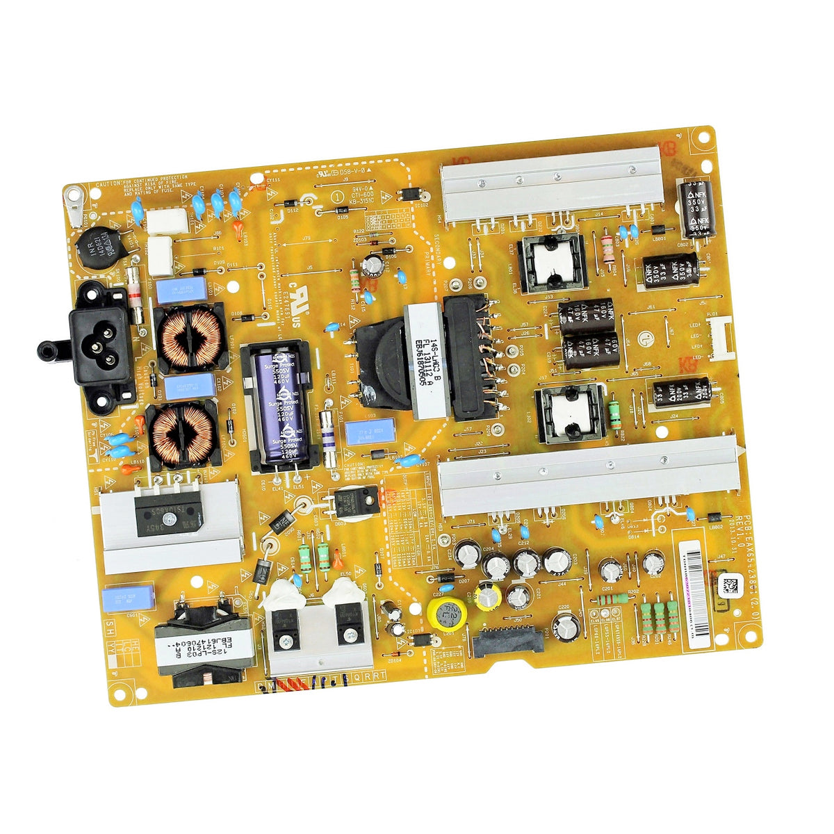 LG Part# EAY63072201 Power Supply Board - Genuine OEM