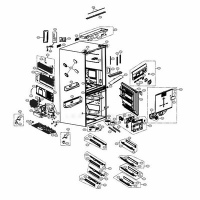 LG Part# EBG63205835 Thermistor Assembly - Genuine OEM