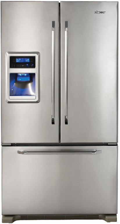 Dacor EF36IWFSS 19.9 cu. ft. Counter-Depth French Door Refrigerator with External Ice/Water Dispenser
