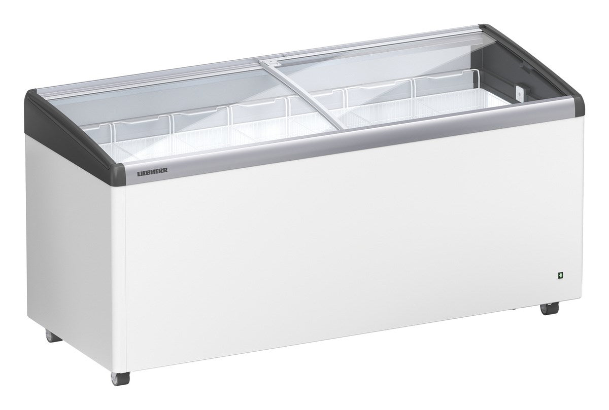 Liebherr EFI4853 Curved Sliding Glass Lid Chest Freezer with LED Lighting