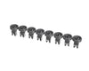 Electrolux Wheel Kit,Lower Basket,Dark Gr - 5028696700