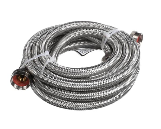 Frigidaire Part# 5304490736 Stainless Steel Fill Hose (OEM) 6 Inch