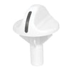 Electrolux Knob,Rotary,White/Dark Gray - 131761704