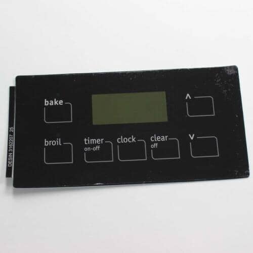 Frigidaire Oven Touchpad/Control Overlay (Black) 316220725