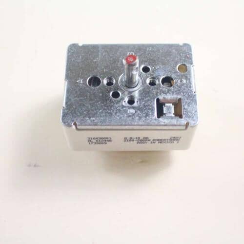Tappan TEF357BCWC Surface Element Infinite Switch (Rear) Genuine OEM
