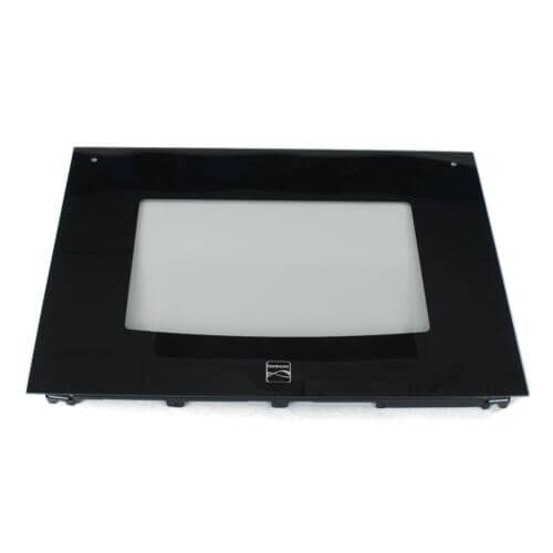 Electrolux Glass Assy.,Oven Door,Black - 318304124