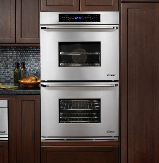 Dacor EORD227B 27 Inch Double Electric Wall Oven with 3.4 cu. ft. Pure Convection Upper/Lower Ovens